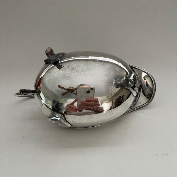 SAUCE BOAT SILVERPLATE VINTAGE - Picture 5 of 5